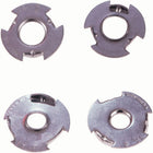Metal Adaptor For 1 1/4" 2" Arbor Hole, Reduces To Arbor Hole", 3/4, By206, 36 Pack-Fits Arbor Hole" - 2