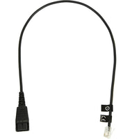 Jabra Quick Disconnect  to Modular RJ Extension Cord, 1.6' (8800-00-01)-Length: 1.60 ft