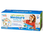 Hand2Mind Let's Learn To Measure Activity Set - Multicolor-rainbow fraction teaching system: Transparent, color-coded cups match the Rainbow Fraction Teaching System that's uniform across hand2mind fraction manipulatives.