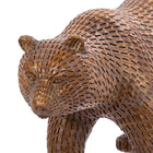 Truu Design Large Walking Bear Figurine, 12.5 x 7.5 inches, Beige-Display: free-standing, perfect to place on an office desk, kitchen countertop, bedroom dresser, coffee table, and other flat surfaces
