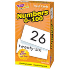 TREND enterprises, Inc. Numbers 0-100 Skill Drill Flash Cards, 101 cards-Numeral on front and number word on back