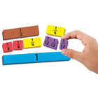 Educational Insights Foam Magnetic Fraction Strip, 51/Set-Subject: Fractions