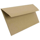 JAM Paper #10 Business Envelopes, 4 1/8 x 9.5, Brown Kraft Paper Bag, 1000 Pack (6314842B)-Opening: booklet