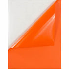 JAM Paper Full Page Sticker Paper Shipping Labels - 8-1/2" x 11" - Orange - 10 Pack -Orange Full Page Sticky Labels, Make your mail stand out with colourful shipping address labels