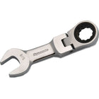 Dynamic Tools 11/16" Stubby Flex Head Ratcheting Wrench-Size: 11/16"