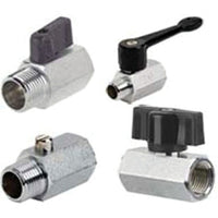 Dwyer Mini Brass Ball Valves, 6 Pack-Connection Type FNPT x MNPT