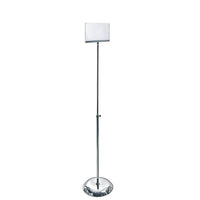 Azar Displays 5.5" x 7" Acrylic Sign Holder with Stand, Clear (300830)-Use for store fronts, trade show booths and much more