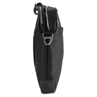 Vangoddy Laptop Shoulder Bag 15" - Black-Interior includes two main pockets, one side with a dedicated laptop pocket, the other for tablets & notebooks, dedicated slots for 4 credit cards