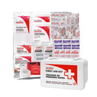 First Aid Central Type 1 Personal First Aid Kit - Metal Case-Packed in a durable wall mountable metal case with bilingual first kit logo