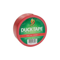 Colour Duck Tape Brand Duct Tape, Cha Cha Cherry (Red)-Excellent for repairs, color-coding, fashion, crafting and imaginative projects