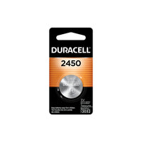 Duracell 2450 Lithium Coin Button Battery-Lithium Coin Battery - Duracell's 2450 3V coin batteries provide reliable, long lasting power for your medical devices, security devices, electronics and more