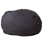 Flash Furniture Oversized Solid Grey Bean Bag Chair-Oversized Bean Bag