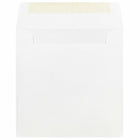 JAM Paper 9 x 9 Square Envelopes, White, 100 Pack (4232g)-Size: 9" x 9"
