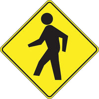 Traffic Signs-Legend - Pedestrian Crossing Pictogram