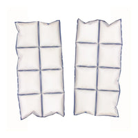 TechNiche TECHKEWL Phase Change Replacement Cooling Wheel Chair Pad Inserts, 2 Pack-Phase Change Cooling Inserts maintain a comfortable 14 degrees Celsius (58 degrees Fahrenheit) for up to 3 hours