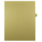Mark Maker Legal Exhibit Index Tab Buff Single Tabs, 1/25th Cut, Letter Size, No Holes, Number 109, 25 Pack-Buff Single Tabs, 1/25th Cut