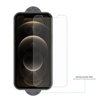 AXS ARMORGlass Pro Screen Protector with installation tray for Apple iPhone 12/12 Pro-9H Hardness