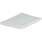 JAM Paper Plastic Envelopes with Tuck Flap Closure, Letter Open End, 9.88 x 11.75, Clear Poly, 12 Pack (1541729)-Opening: open end