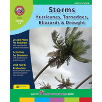eBook: Storms: Hurricanes, Tornadoes, Blizzards & Drought (PDF version - 1-User Download) - ISBN 978-1-55319-186-5 - Grade 1 - 3-You will receive two emails: one confirming your entire order, and one with a "Download Software" buttonYou can download immediately or return to your email to download later