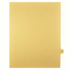 Mark Maker Legal Tabs - Letter Size - Buff - 1/15th cut - 25 tabs per package - 5 packages Pack - Number 72-Buff SingleTabs