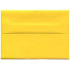 JAM Paper 4bar A1 Envelopes, 3.63 x 5 1/8, Brite Hue Yellow Recycled, 250 Pack (15801H)-Yellow recycled envelope