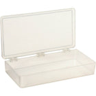 Box K-resin Transparent1 Compartment, 12 Pack-Qty/Pk - 12