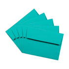 JAM Paper A6 Invitation Envelopes, 4.75 x 6.5, Brite Hue Sea Blue Recycled, 1000 Pack (15903B)-Closure: Gum