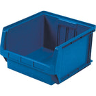 Quantum Storage Systems Giant Stacking Containers, 18.375" W x 19.75" D x 11.875" H, Blue - 2 Pack-Capacity: 150 lbs.