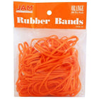 JAM Paper Rubber Bands, #33 Size, Orange Rubberbands, 300/Pack (333RBorg)-Size: 33 (3 1/2 x 1/8 inches)