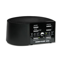 ASTI Sound+Sleep Sleep Mini Therapy System, Black, (ASM1014-K)-Adaptive Sound listens and responds to your environment
