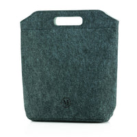 Minimal Lunch Bag, Large, Grey, 2/Pack-Eco-friendly parctical lunch bag