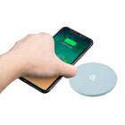 Basic Tech 10W Wireless Qi Charging Pad - Blue-Compact Slim Design