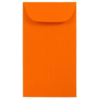 JAM Paper #6 Coin Envelopes, 3 3/8 x 6, Brite Hue Orange Recycled, 1000 Pack-Coin Envelopes