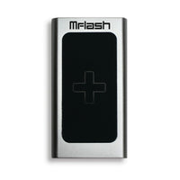 MFLASH 6000mAh Power Bank Wireless QI Quick Charge (MFPWI0601ALSLVR)-6,000mAh Powerbank Qi wireless