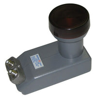 Digiwave Circular DSS Dual LNBF, 4" x 3" x 4", Grey-Full coverage of Ku-Band for Analog and Digital reception