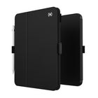 Speck Balance Folio Case for iPad (A16/10th Generation) - Black/White-Protective folio construction inside and out