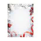 Geographics Christmas Frame Letterhead - 8.5" x 11" - 70 Pack-8.5" x 11"