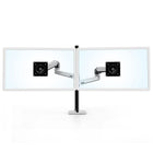 Ergotron 45-549-026 LX Dual Stacking Arm Tall Pole, Polished Aluminum-LX Dual Stacking Arm Tall Pole