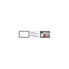 Grandview 100" Diagonal 16:9 Fixed Frame Projector Screen (LF-PU100)-Includes two patented, adjustable sliding mounting brackets for easy installation