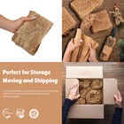 Reliabag Honeycomb Cushion Wrap Packing Paper - 15" x 400'-Flat on the roll and expands when in use to have 80% less storage space compared to traditional plastic cushion wrap