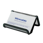 Winnable Mesh Business Card Holder, Black-Durable mesh wire with smooth finish