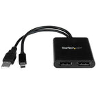 StarTech MST Hub Mini DisplayPort to 2x DisplayPort-Maximize your productivity by connecting two independent displays to your computer using the MST hub