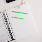 Marvy Uchida Fine-Tip Neon Felt-Tip Pen - Neon Green-Tip Size: Fine