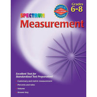 eBook: Spectrum 704072-EB Measurement - Grade 6 - 8-You will receive two emails: one confirming your entire order, and one with a "Download Software" buttonYou can download immediately or return to your email to download later