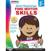 eBook: Spectrum 704171-EB Fine Motor Skills - Grade Preschool - K-You will receive two emails: one confirming your entire order, and one with a "Download Software" buttonYou can download immediately or return to your email to download later