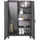 Broom Closet Storage Cabinets, Cabinet, 48-Depth" - 24