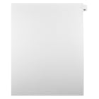 Mark Maker Legal Tabs - Letter Size - White - 1/25th cut - 25 tabs per package - 5 packages Pack - Number 101-White Single Tabs