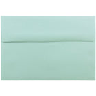 JAM Paper A8 Invitation Envelopes, 5.5 x 8.125, Aqua Blue Recycled, 250 Pack (1523988H)-Aqua blue brite hue recycled envelope