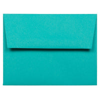 JAM Paper A2 Invitation Envelopes, 4.38 x 5.75, Brite Hue Sea Blue Recycled, 1000 Pack (70207B)-Sea blue