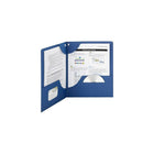 Smead Lockit Letter 2-Pocket File Folders, Dark Blue, 25 Pack-Unique flap at top folds over to secure your important documents and prevents them from falling out